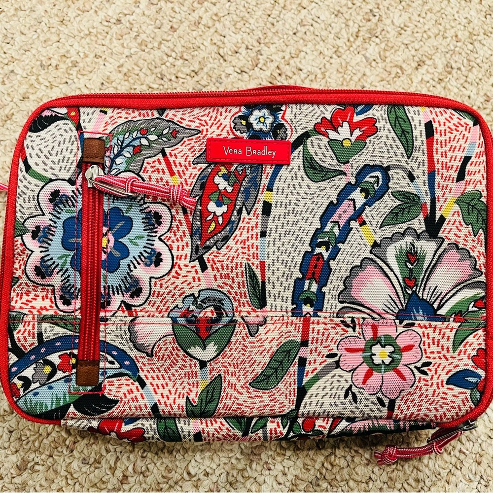 Vera Bradley Large Brush and Blush in Stitched Garden